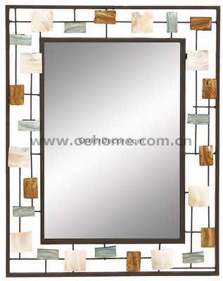 8506 Metal decorative wall mirrors for Hosipitality